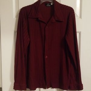 Positano Long sleeve mesh button up